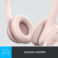 Logitech H390 USB Gürültü Önleyici Mikrofonlu Kulaklık - Pembe