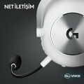 Logitech G PRO X 2 LIGHTSPEED Kablosuz DTS:X Headphone 2.0 - 7.1 Surround Ses Oyun Kulaklığı - Beyaz