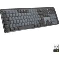 Logitech MX Mechanical Kablosuz Aydınlatmalı İngilizce Q Mekanik Performans Klavyesi - Siyah