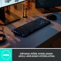 Logitech MX Mechanical Kablosuz Aydınlatmalı İngilizce Q Mekanik Performans Klavyesi - Siyah