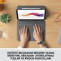 Logitech Slim Folio Touch iPad Air 10.9 4&5. Nesil Klavyeli Kılıf