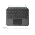 Targus THZ967TR Versavu iPad Air 11'' (M3,m2) & iPad Pro 11'' & iPad 10.9'' Uyumlu Touchpad ve Aydınlatmalı Türkçe Klavyeli Kılıf