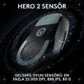Logitech G Pro X Superlight 2 Dex Lightspeed Hero 2 32K Dpi Sensör Pc/mac için Kablosuz Oyun Mouse'u, Siyah