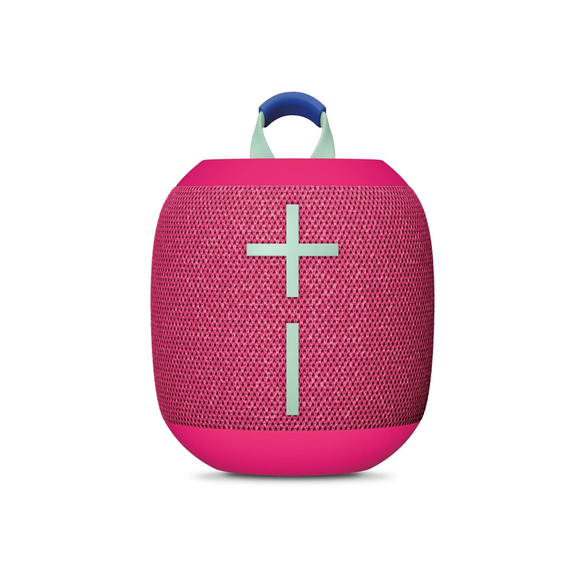 Ultimate Ears WONDERBOOM 4 Taşınabilir Su Geçirmez Bluetooth Hoparlör, Büyük Bas ve 360 Derece Ses - Pembe