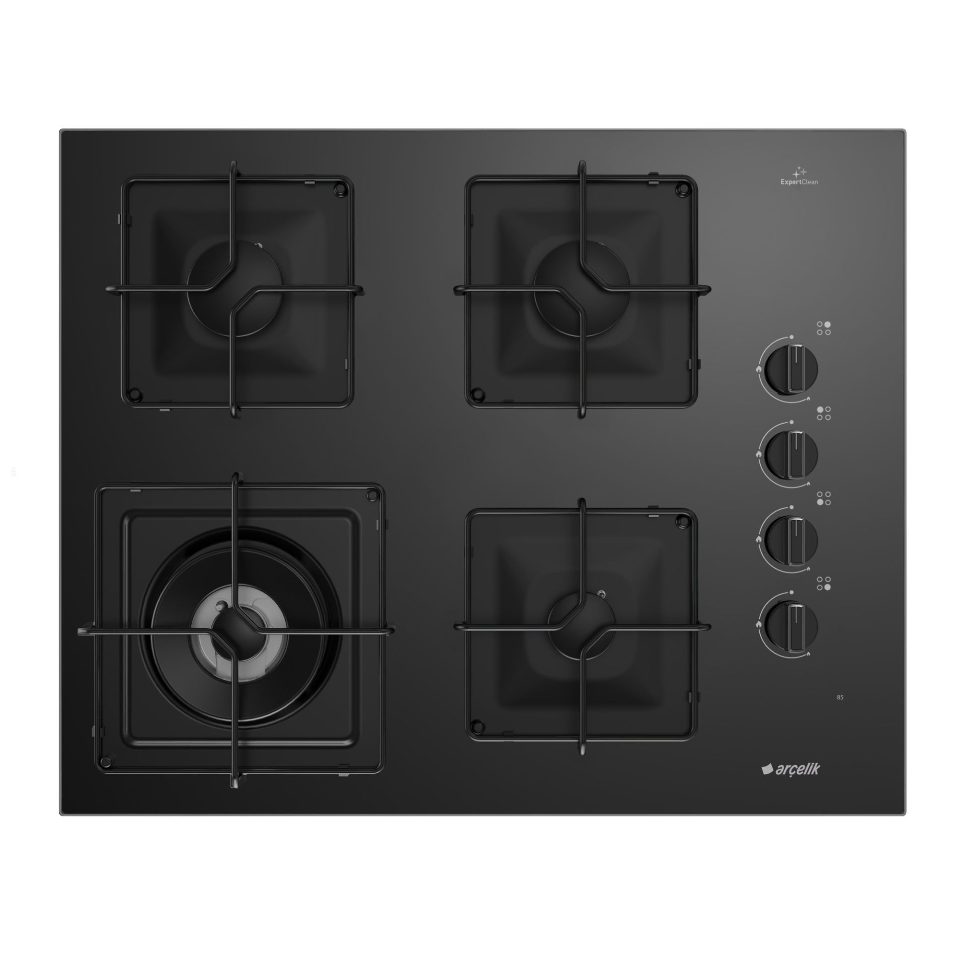 Arçelik OCD K 651 EWS Gazlı Cam Tablalı Ocak