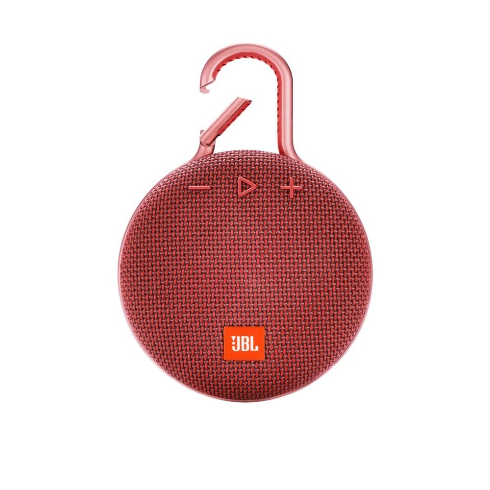 JBL Clip 3 Su Geçirmez BT Hop. Kırmızı Hoparlör