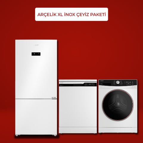 Arçelik XL Beyaz Çeyiz Paketi