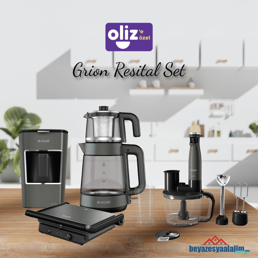 ARÇELİK RESİTAL® DERİN GRION MUTFAK SERİSİ 4'LÜ SET - 1