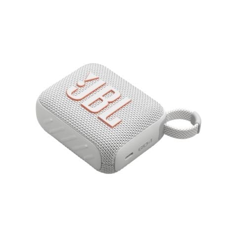 JBL Go4 Bluetooth Hoparlör IP67 Beyaz Hoparlör