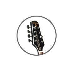 Mandolin Profesyonel Extreme Siyah XM60BK