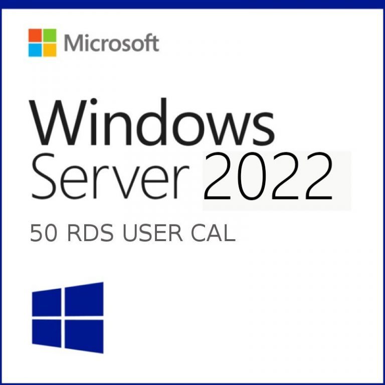 Microsoft Windows Server 2022 Remote Desktop Services user connections 50 users