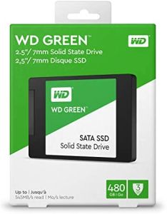 WD Green 480GB 545-465MB/s SSD Disk WDS480G2G0A