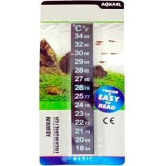 Aquael Thermometer Stripe T9 Yapışkanlı Derece