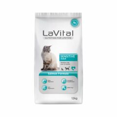 LAVİTAL YETİŞKİN SOMONLU KEDİ MAMASI 12 KG