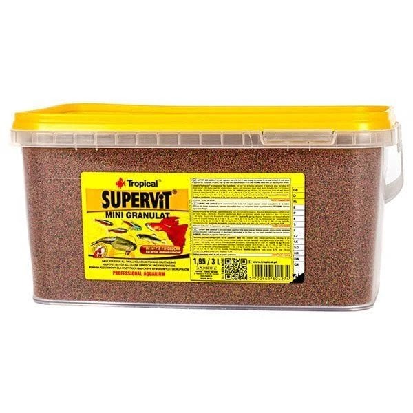 Tropical Supervit Mini Granulat 100Gr  Balık Yemi (Açık)