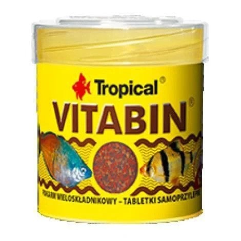 TROPİCAL VİTABİN WİELOSKLANNİKOWY 50ML/36G KUTU TABLET BALIK YEMİ