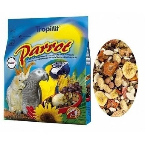 Tropifit Parrot (Papağan Yemi) 1Kg