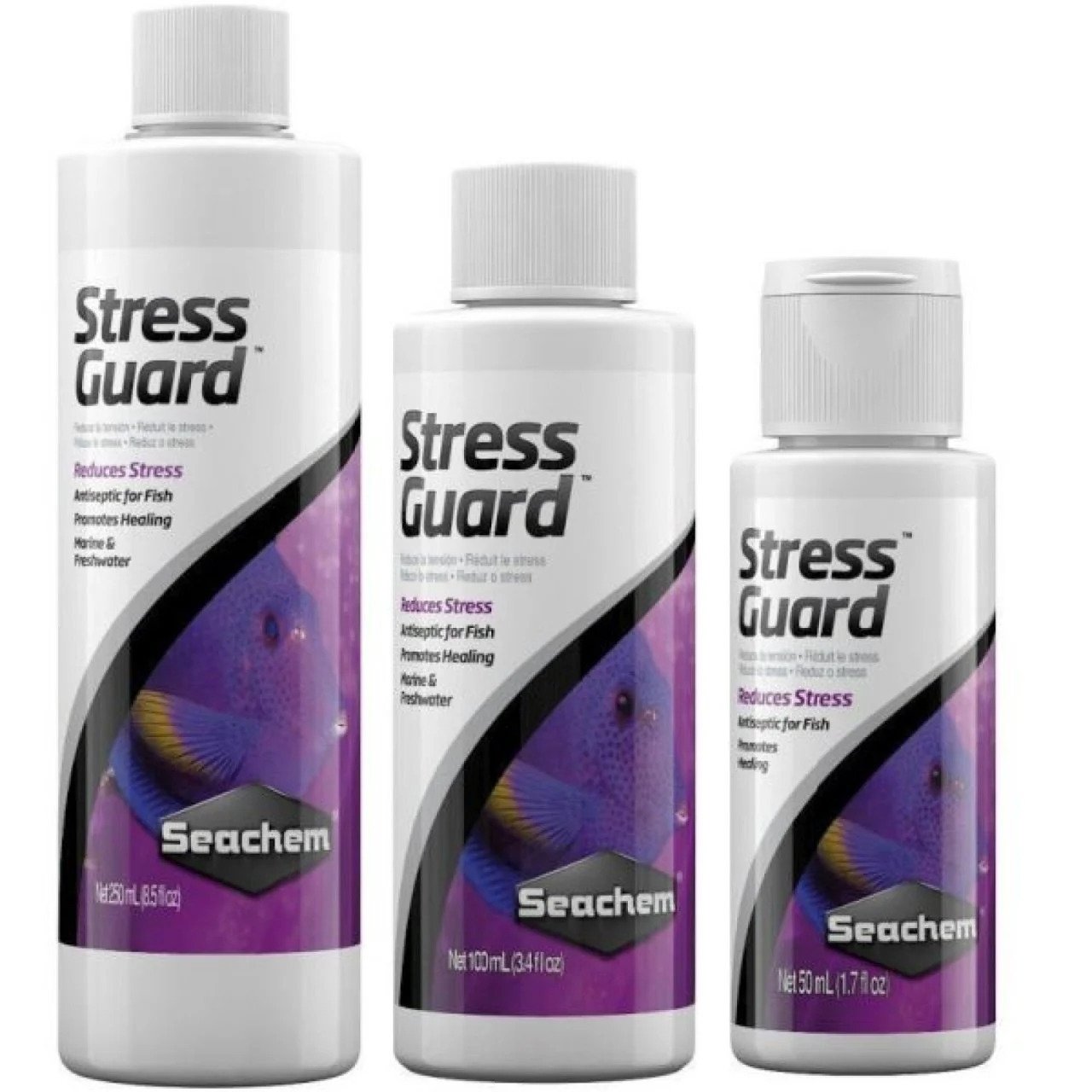 SEACHEM STRESSGUARD 250ML STRES VE ENFEKSİYON ÖNLEYİCİ