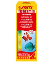 Sera Fishtamin - 100 Ml Multivitamin Çözelti Su Düzenleyici