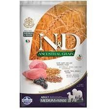 N&D Ancastral Grain Kuzulu Yaban Mersinli Az Tahıllı Adult Medium&Maxi 12KG