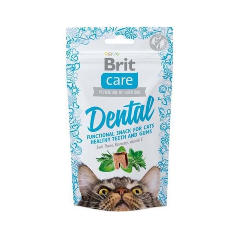 BRİT CARE CAT SNACK DENTAL 50 GR