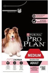 PRO PLAN MEDİUM SENSİTİVE SKİN SOMONLU VE PİRİNÇLİ YETİŞKİN ORTA IRK KÖPEK MAMASI 3KG