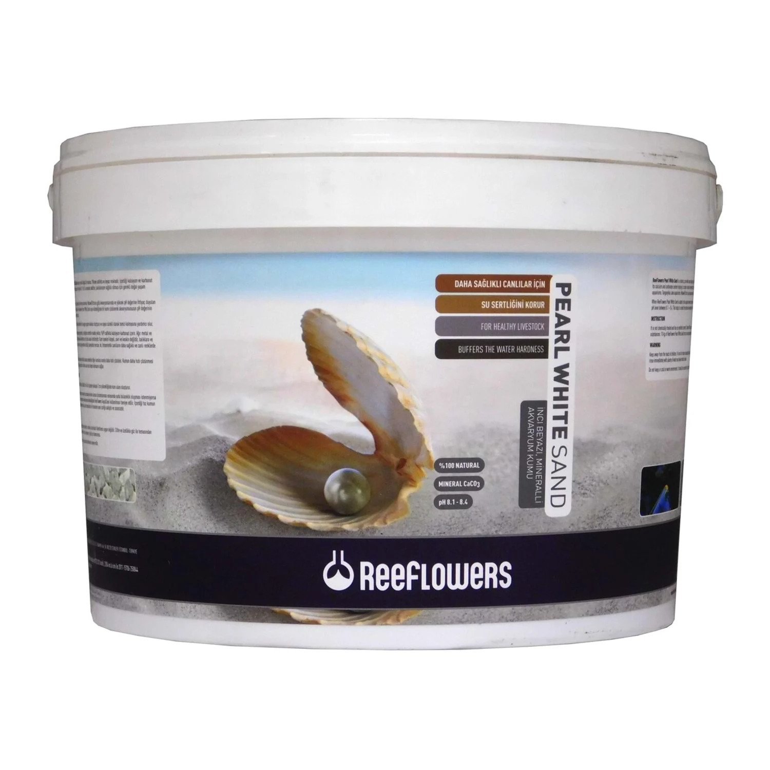 Reeflowers Pearly White Sand Akvarum Kumu 25 Kg 1-1,5 Mm