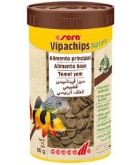 Sera Vipachips Tablet - 250 Ml / 90 Gr. Kutu Balık Yemi