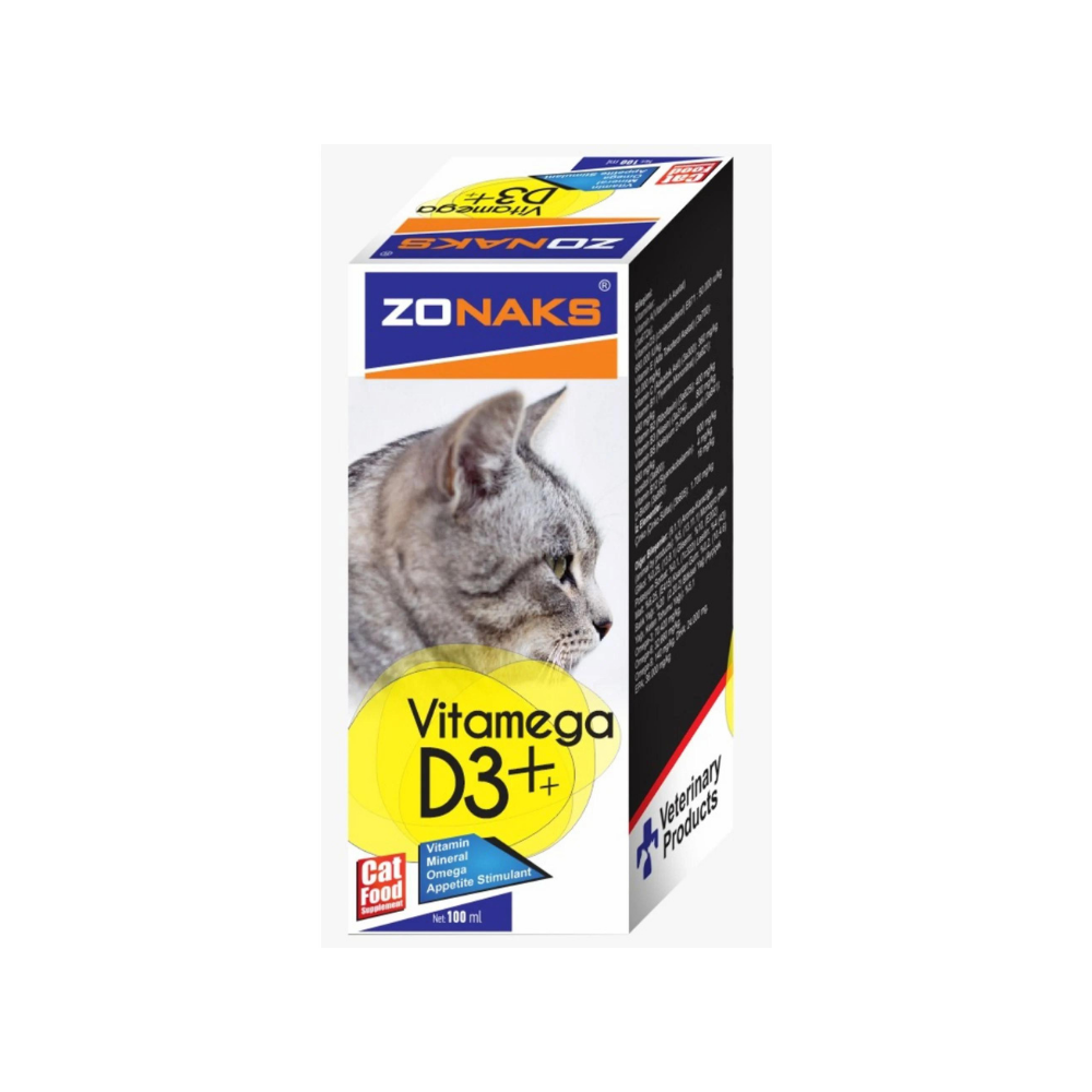 ZONAKS VİTAMEGA D3 CAT FOOD 100 ML