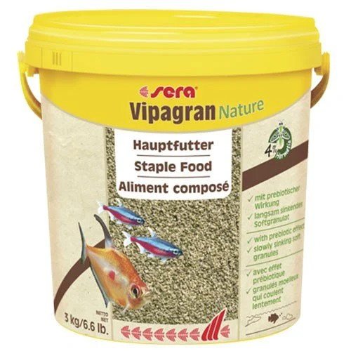 Sera Vipagran Nature 10Lt/3 Kg Kova Balık Yemi