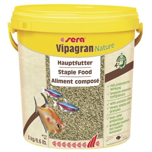 SERA VİPAGRAN NATURE 10LT/3 KG KOVA BALIK YEMİ