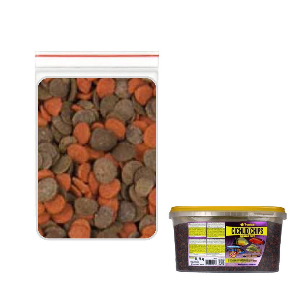 TROPİCAL CİCHLİD CHİPS 50GR BALIK YEMİ (AÇIK)