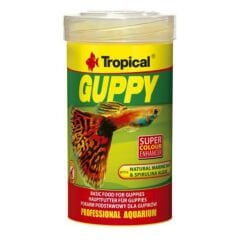 Tropical Guppy 250Ml/50Gr Kutu Balık Yemi