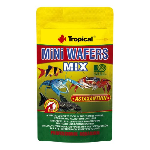 TROPİCAL MİNİ WAFERS MİX 18G KUTU BALIK YEMİ