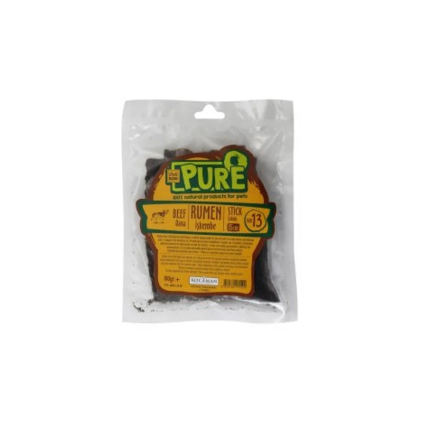 DELİBON PURE DANA KURUTULMUŞ İŞKEMBE 100GR KÖPEK ÖDÜLÜ