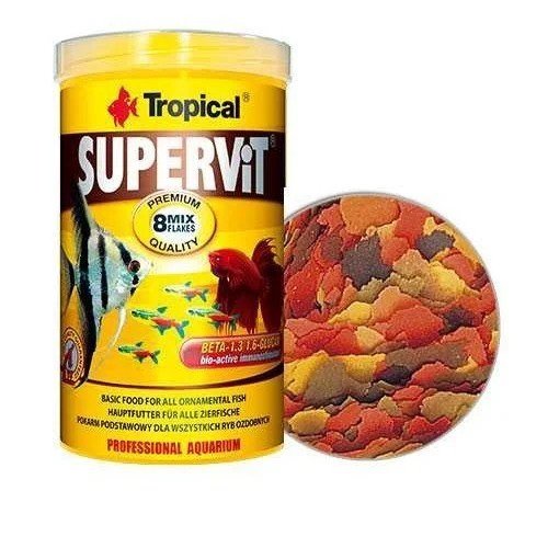 Tropical Supervit 250ml/50g Kutu Balık Yemi