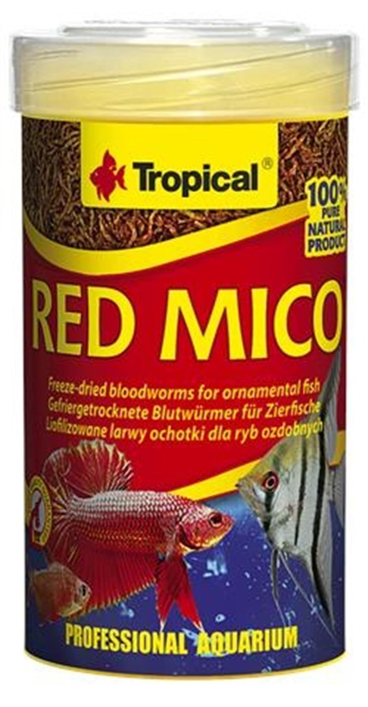 TROPİCAL RED MİCO 100ML/8GR KUTU BALIK YEMİ