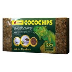 Tropical Cocochips 500g Sürüngen Taban Malzemesi