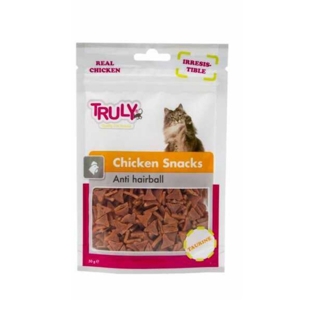 TRULY ANTİ HAIRBALL TAVUK 50 GR KEDİ ÖDÜL MAMASI