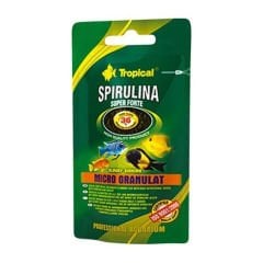 Tropical Super Spirulina Forte Micro Gran 22g Kutu Balık Yemi