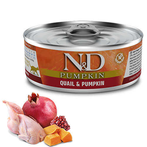 N&D KEDİ BILDIRCIN VE BALKABAĞI 70 GR