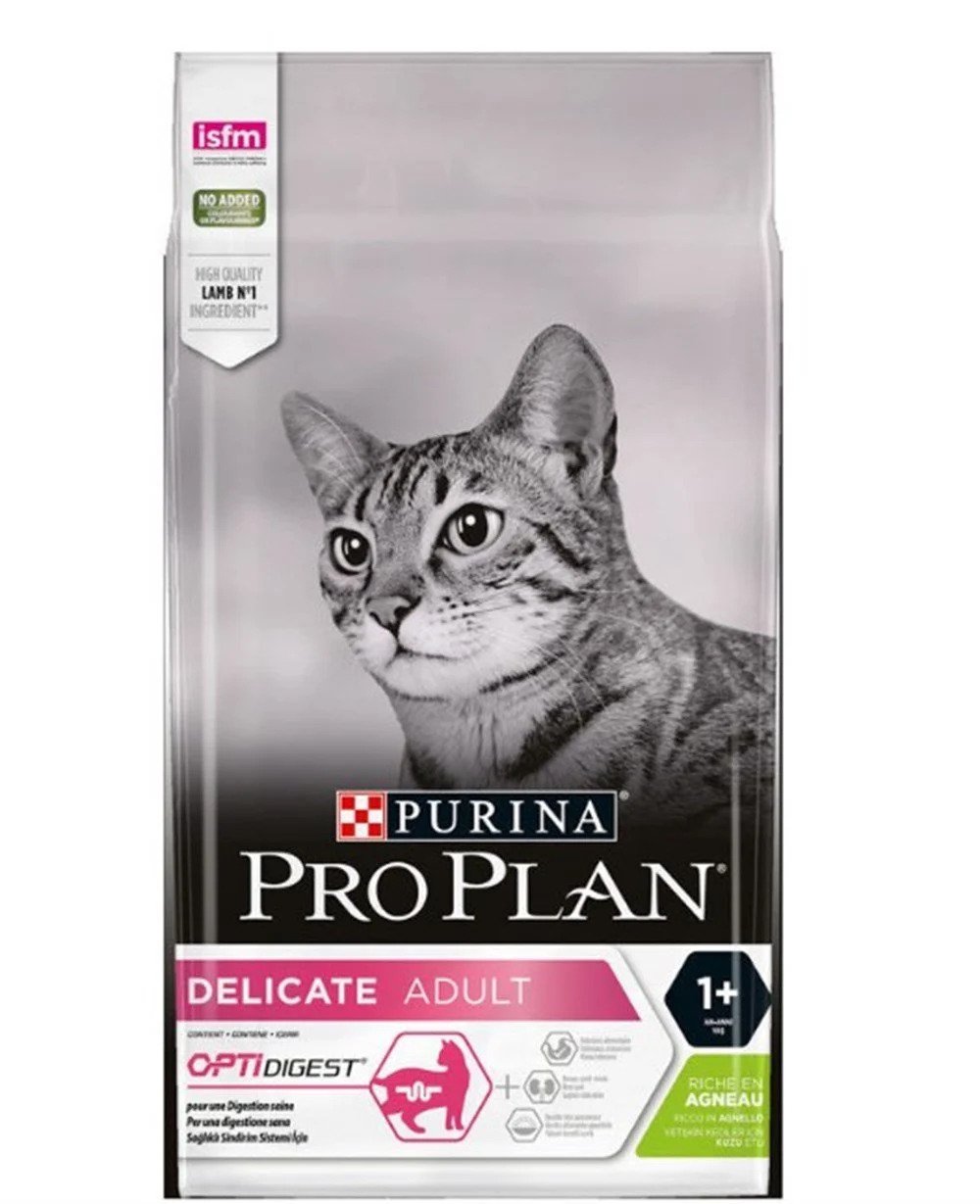 PRO PLAN DELİCATE KUZU ETLİ KEDİ MAMASI 3 KG