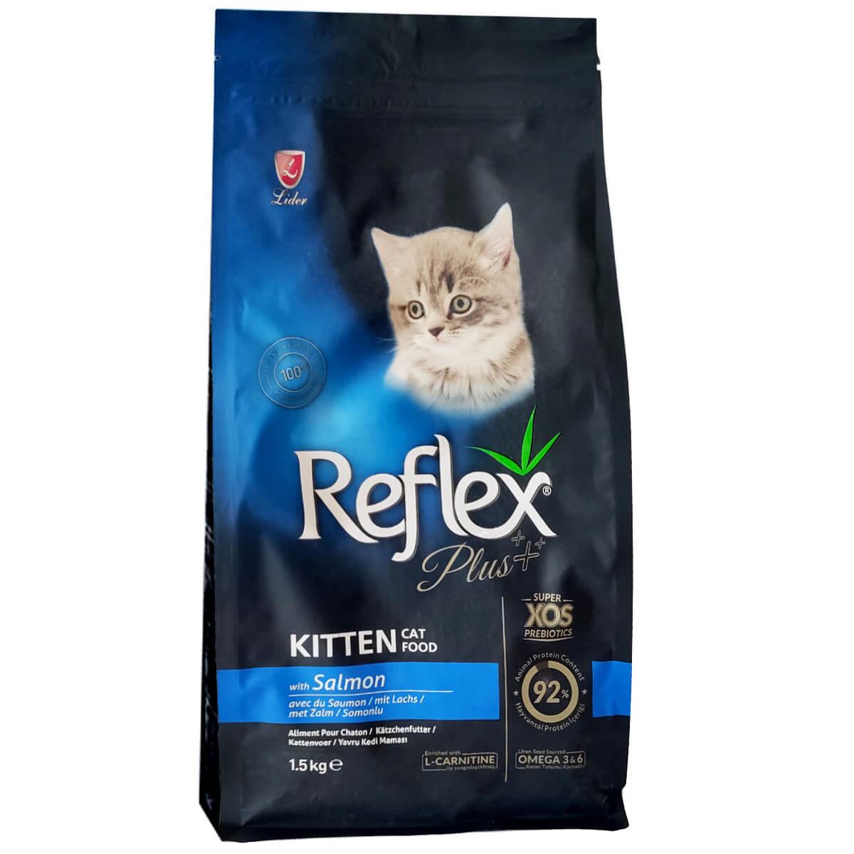 REFLEX SOMONLU YAVRU KEDİ MAMASI 1,5 KG