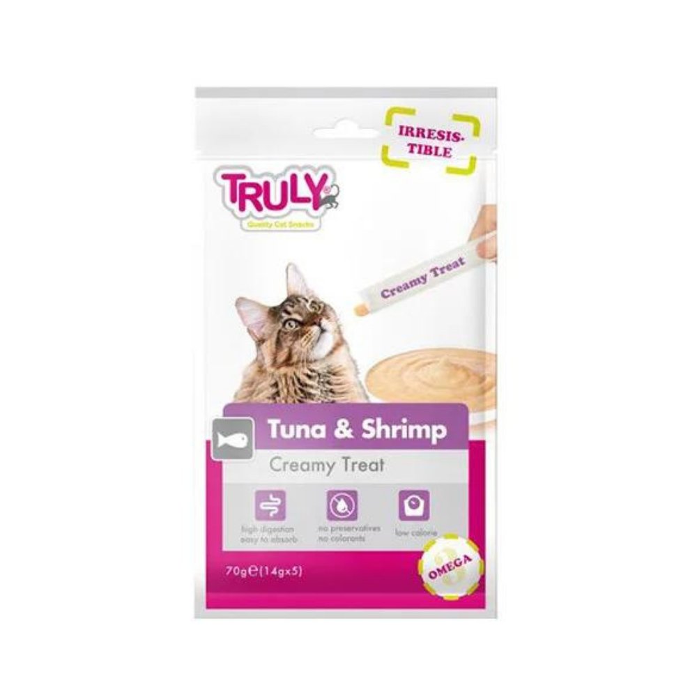 TRULY SIVI KEDİ ÖDÜLÜ TON BALIĞI - KARİDES 5*14 GR