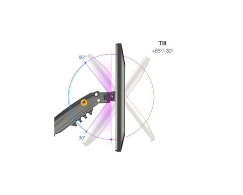 Timob Nb North Bayou H100 Tek Kol Amortisörlü Profosyonel Monitör Standı