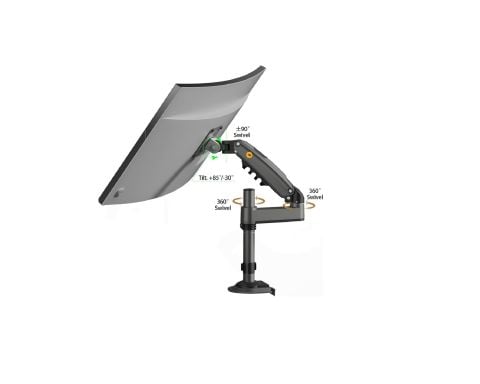 Timob Nb North Bayou H100 Tek Kol Amortisörlü Profosyonel Monitör Standı