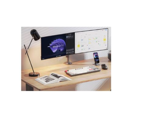 Timob Nb Ergonomic H180 17''-27'' Uyumlu Çift Kol Amortisörlü 2-9kg Profosyonel Monitör Standı