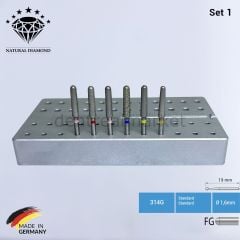 İntraoral Zirkon Frez Seti 6'lı - ZR1356