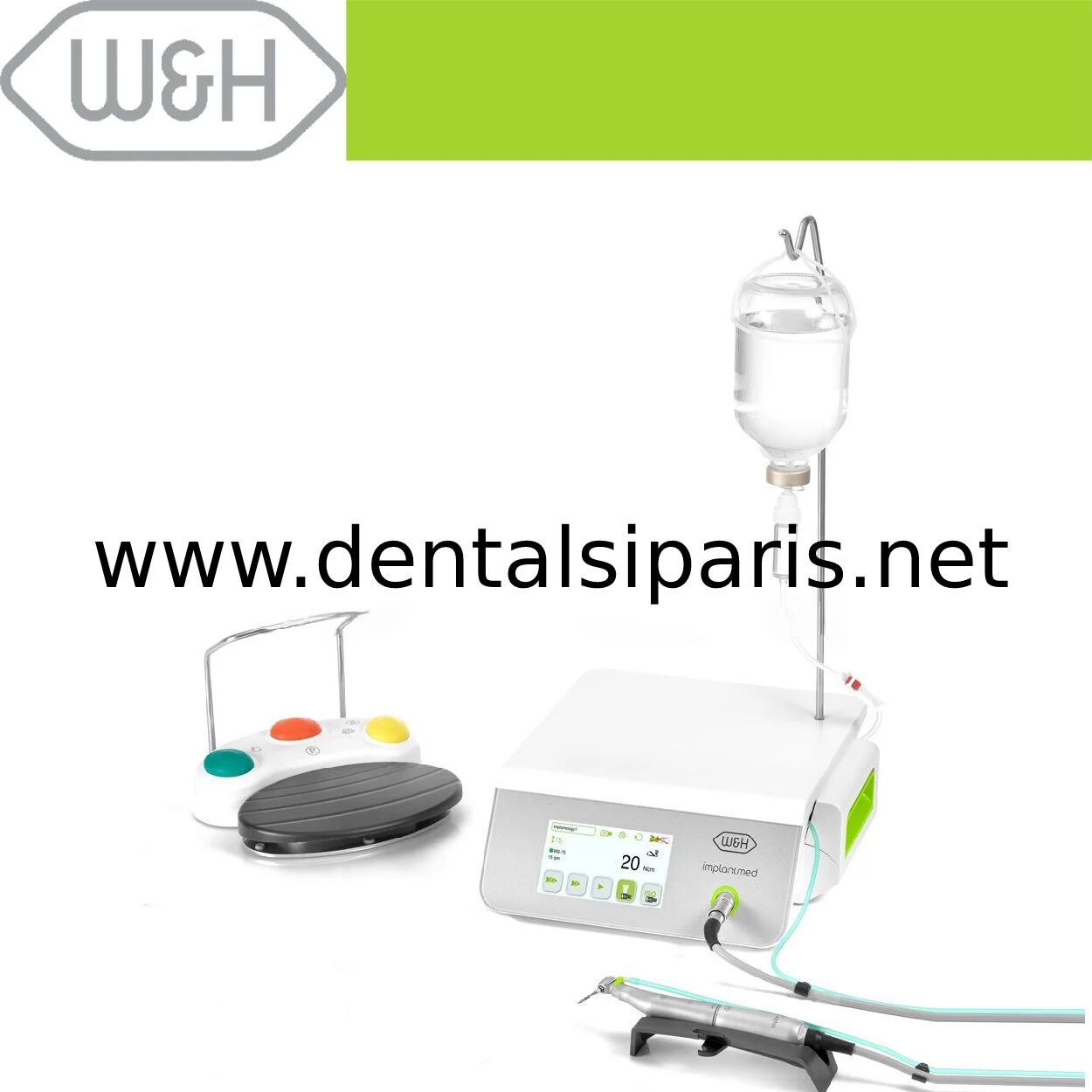 İmplantmed Plus Led Fizyodispanser & Işıklı Anguldurva & Kablosuz Pedal