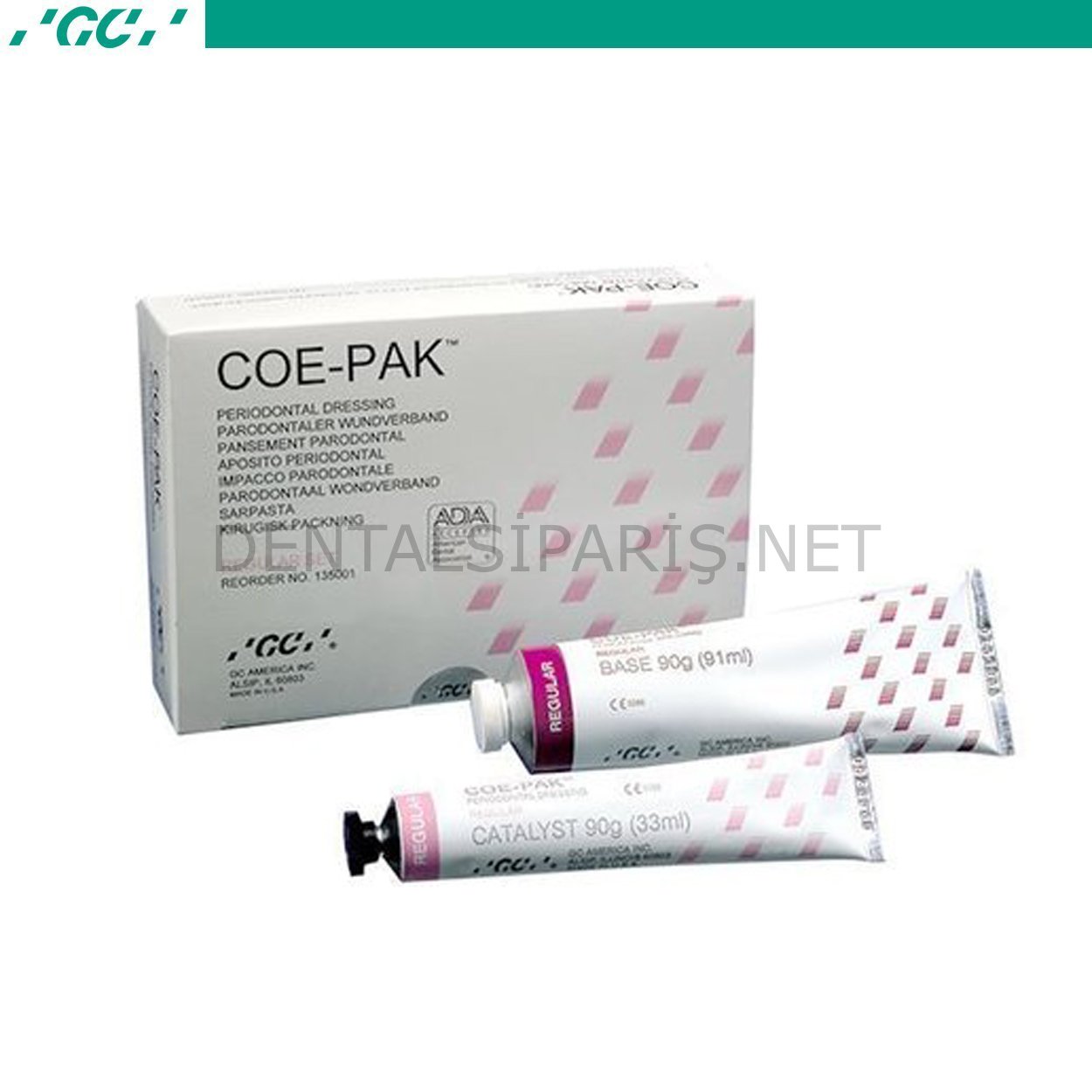 Coe Pak Periodontal Pat